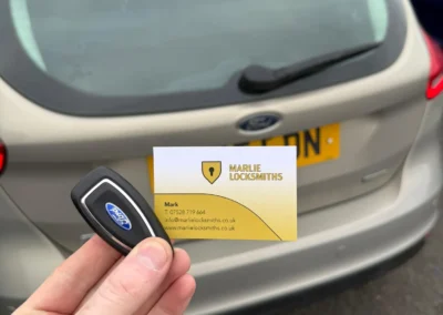 Best locksmith Troon 24 hour emergency lock repair and auto locksmith van by Marlie Locksmiths