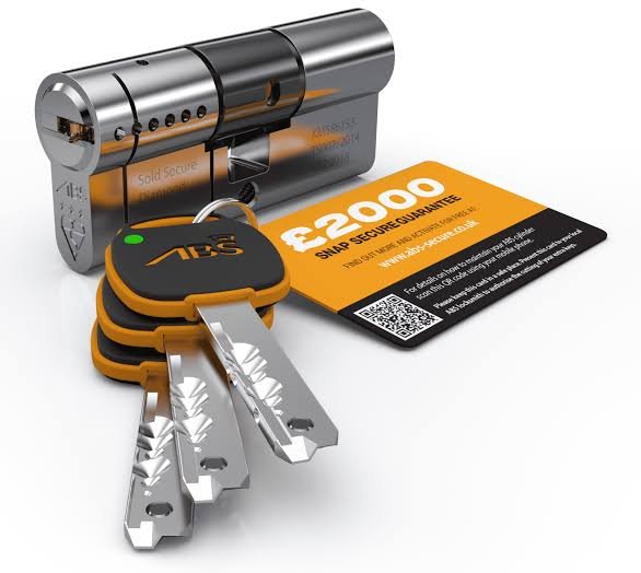 High security TS007 3 star Sold Secure Diamond anti-snap cylinder with dimple keys