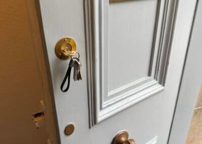 new lock installed in giffnock by marlie locksmiths